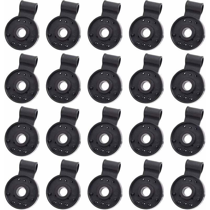 foto del prodotto dpzo clip per rete ombreggiante, clip in plastica per teli ombreggianti, clip per tessuto per serre, accessori in tessuto