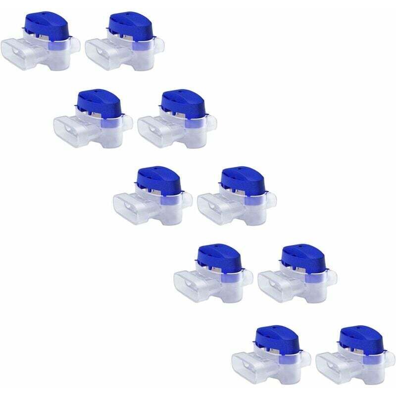 foto del prodotto dpzo confezione da 10 connettori per cavi riempiti di resina per robot tagliaerba automower