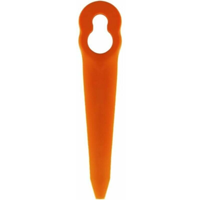 foto del prodotto dpzo confezione da 100 lame compatibili per decespugliatori stihl polycut 2 2 e 3 2, lame in plastica