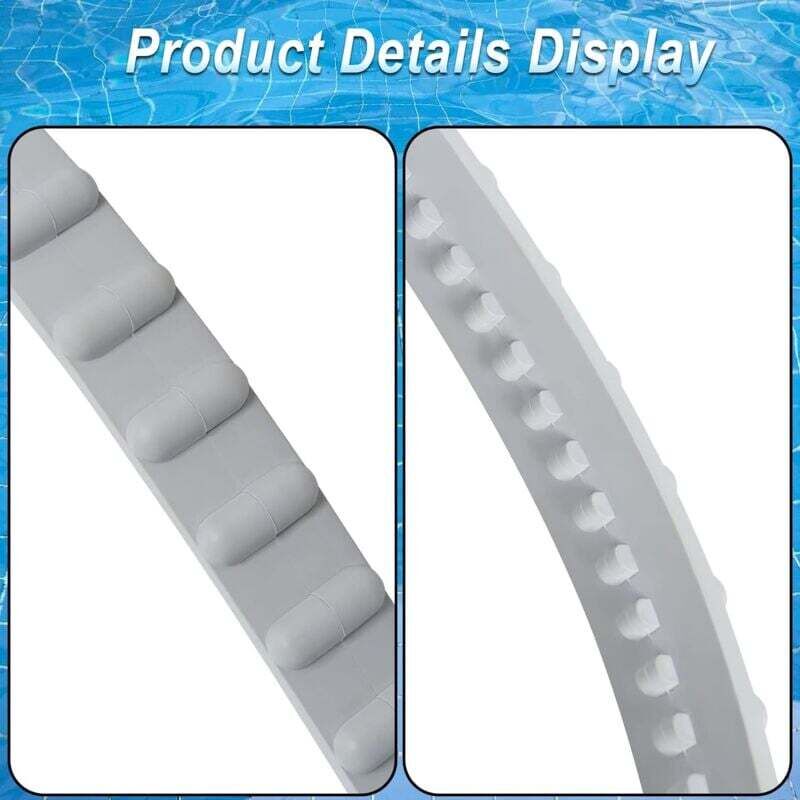 foto del prodotto dpzo confezione da 2 cinghie rcx23002 aquavac tiger shark per pulitori per piscine hayward aquavac tiger shark e shakvac lunghezza guida 75 cm 
