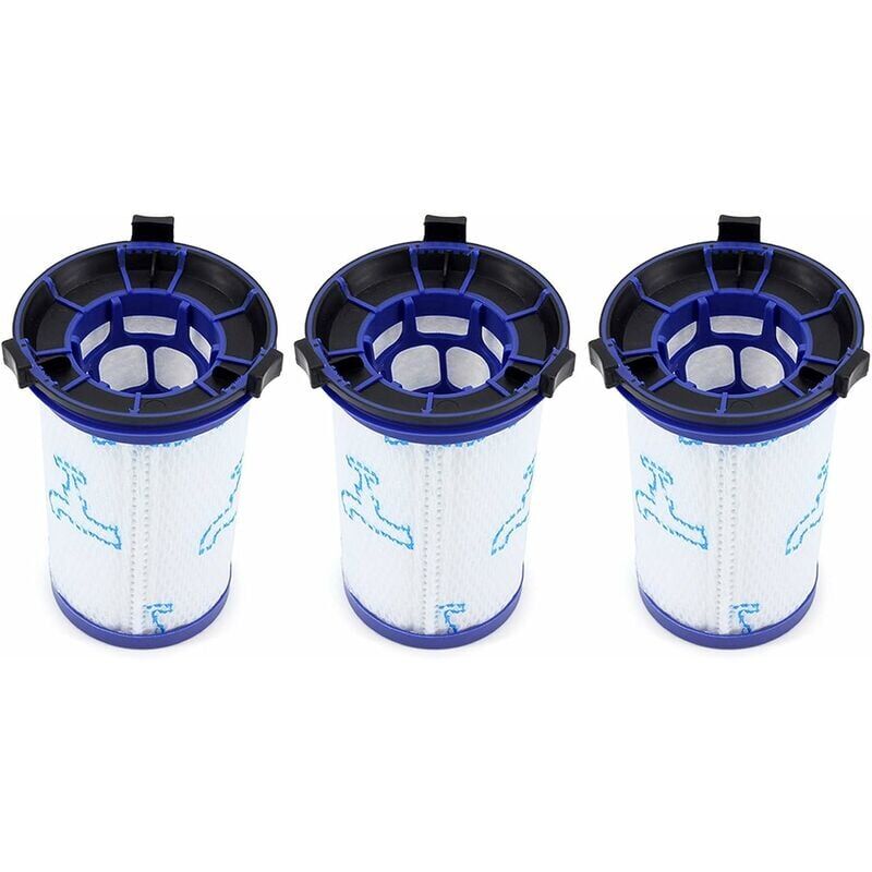 foto del prodotto dpzo confezione da 3 filtri di ricambio per aspirapolvere senza fili rowenta air force 360 x pert essential 260 rh9037 rh9038 rh9039 rh9051