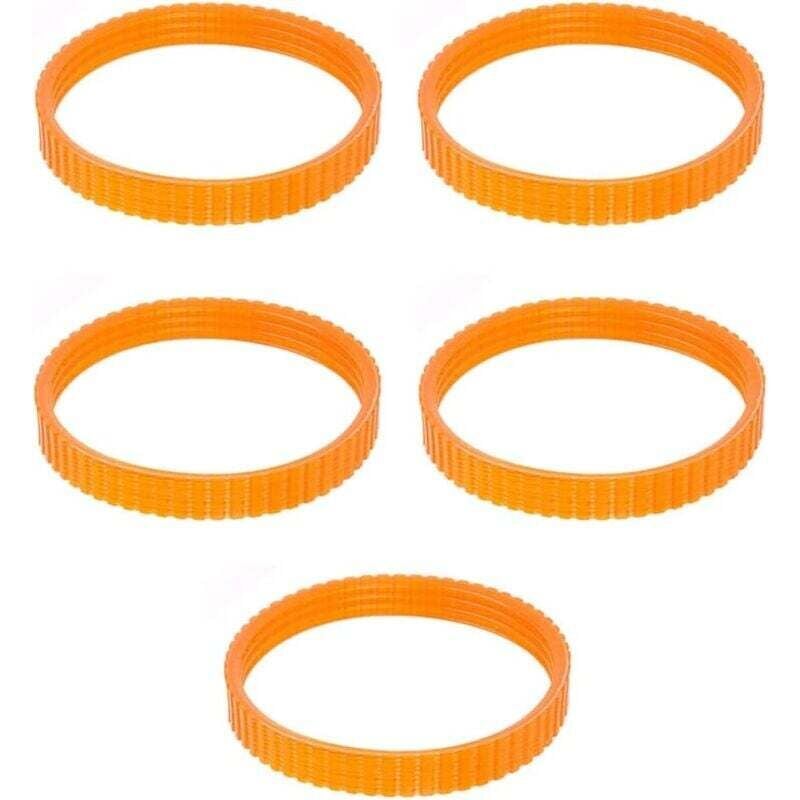foto del prodotto dpzo confezione da 5 cinghie di trasmissione per pialla elettrica orange 1900b da 9,6 mm