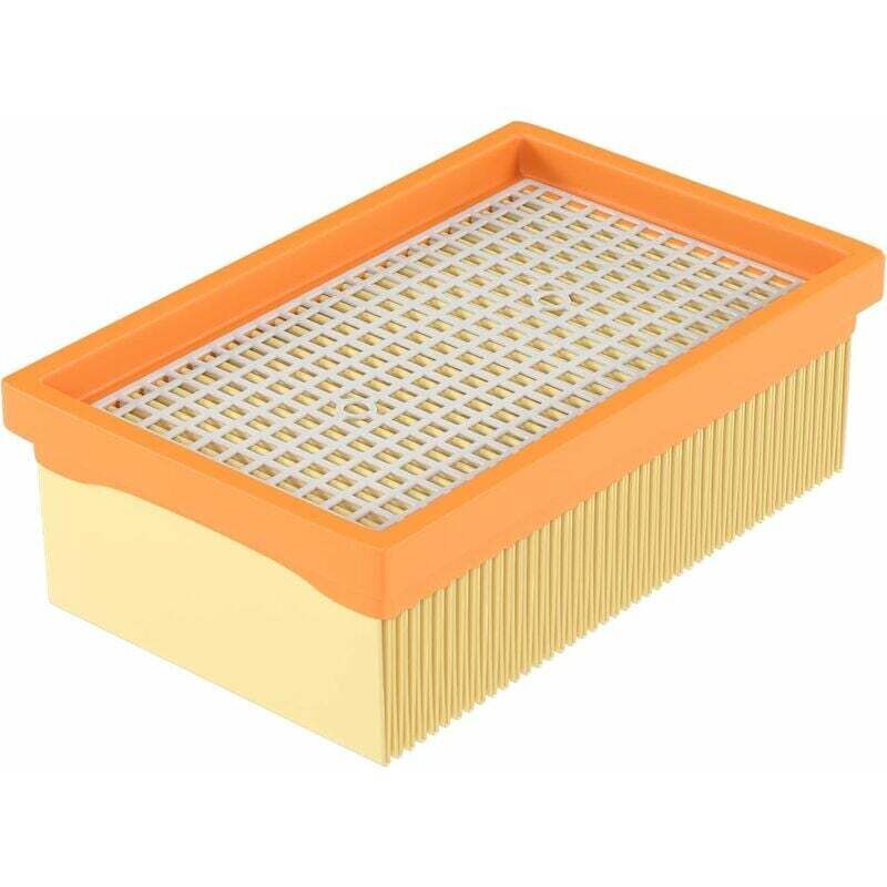foto del prodotto dpzo filtro plissettato piatto per k rcher mv4 mv5 mv6 wd4 wd5 wd6 come 2863 0050 per aspirapolvere multifunzione aspirapolvere umido secco
