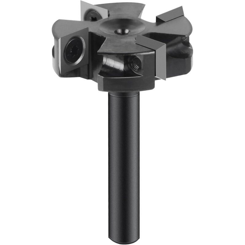 foto del prodotto dpzo fresa gambo da 8 mm diametro 40 mm fresa a 4 ali
