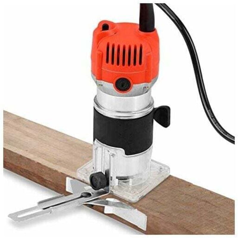 foto del prodotto dpzo fresatrice elettrica per legno, fresatrice manuale, fresatrice per falegnami, fresatrice per laminazione, per la finitura superficiale, taglio