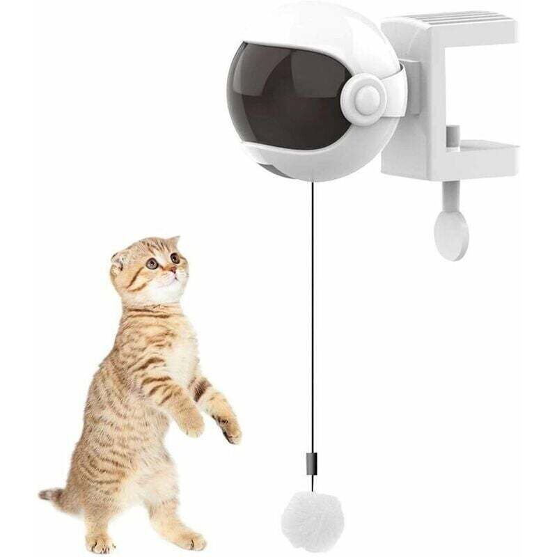 foto del prodotto dpzo giocattolo intelligente per gatti, giocattolo per gatti, giocattolo interattivo per gatti, palla di sollevamento automatica, puzzle