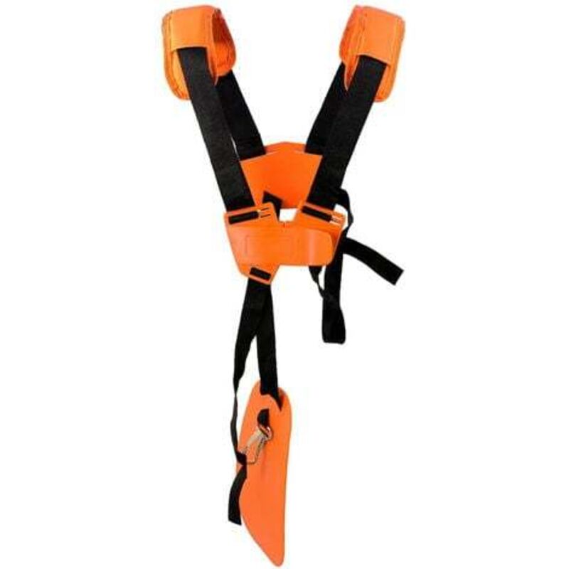 foto del prodotto dpzo imbracatura per decespugliatore doppia tracolla imbracatura per decespugliatore per decespugliatore, motosega e tosaerba compatibile con