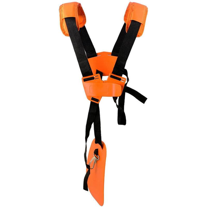 foto del prodotto dpzo imbracatura per decespugliatore doppia tracolla imbracatura per decespugliatore per decespugliatore, motosega e tosaerba compatibile con