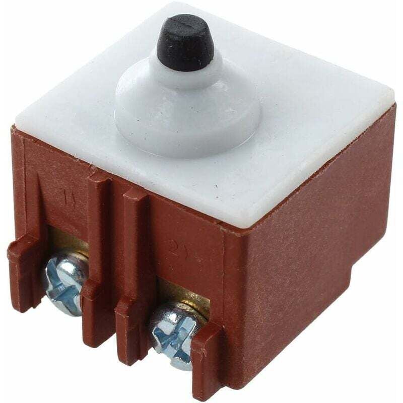 foto del prodotto dpzo interruttore a pulsante dpst per smerigliatrice angolare ac 250v 6a 125v 12a per bosch 6 100
