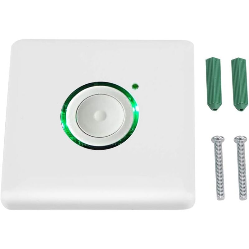 foto del prodotto dpzo interruttore temporizzato da parete ac110 220v, led con ritardo digitale a 16 livelli