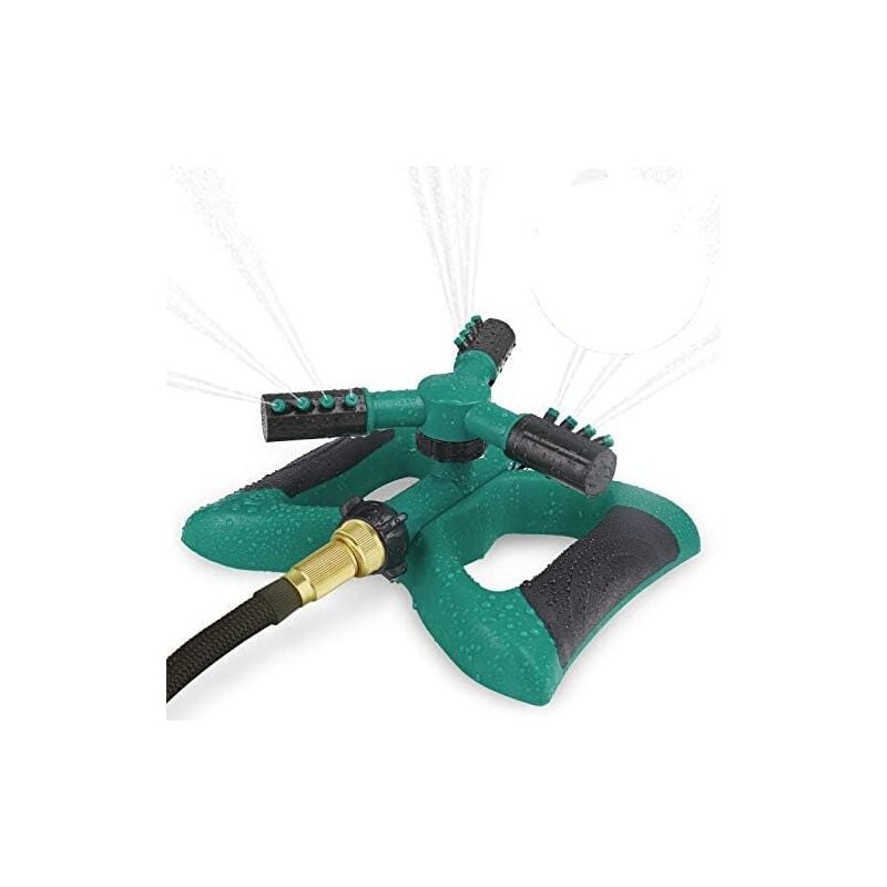 foto del prodotto dpzo irrigatore da giardino, sistema di irrigazione automatico, irrigatori rotanti a 360 per prato e ortaggi