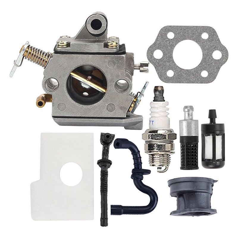 foto del prodotto dpzo kit carburatore carburatore per motosega stihl 017 018 ms170 ms180 zama c1q s57a