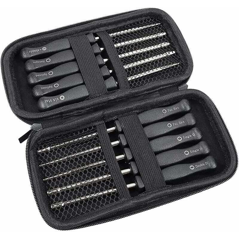 foto del prodotto dpzo kit di 10 strumenti per la regolazione del carburatore per motori a 2 tempi, per piccoli decespugliatori e motoseghe