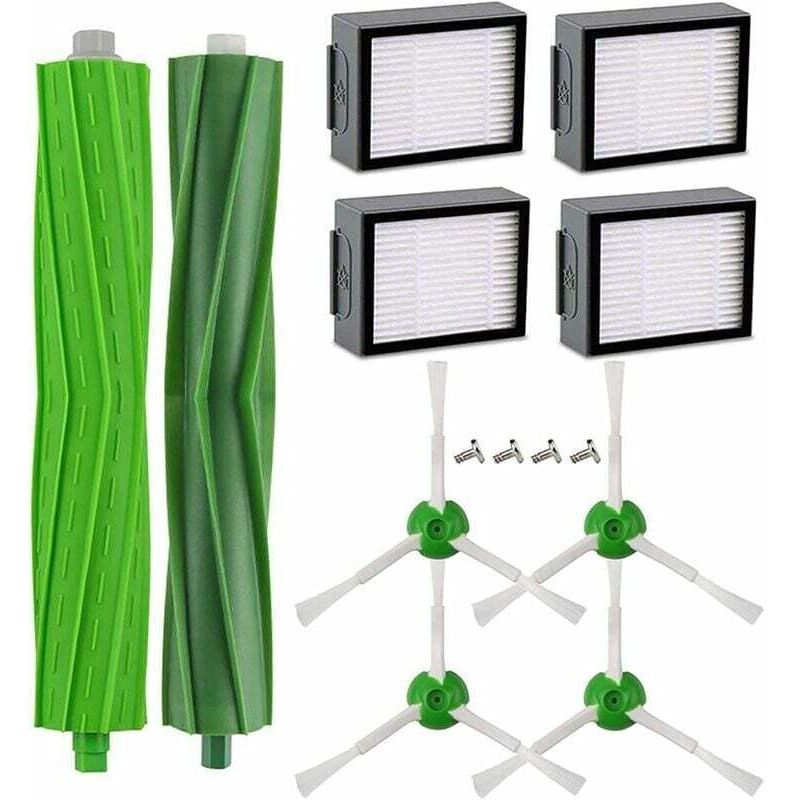 foto del prodotto dpzo kit di accessori di ricambio compatibile con gli aspirapolvere irobot roomba serie i7, i7 , i7 plus ed e5, e6, e7 14 pezzi