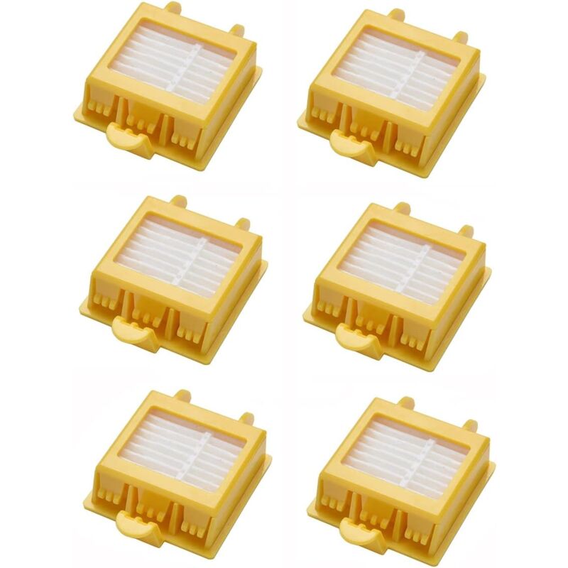 foto del prodotto dpzo kit di accessori per filtri di ricambio da 6 pezzi per aspirapolvere irobot roomba serie 700 760 770 780 790 700