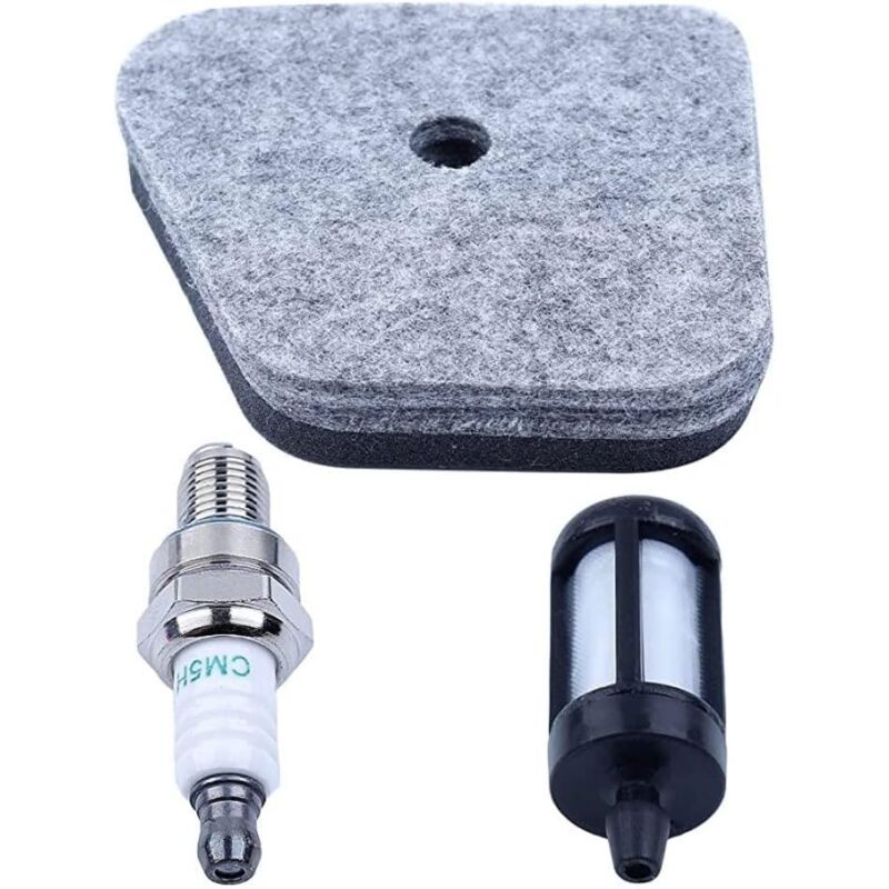 foto del prodotto dpzo kit filtro aria carburante per tosaerba compatibile con stihl fs87 fs90 fs100 fs110 fs130, kit carburatore per tosaerba, 3