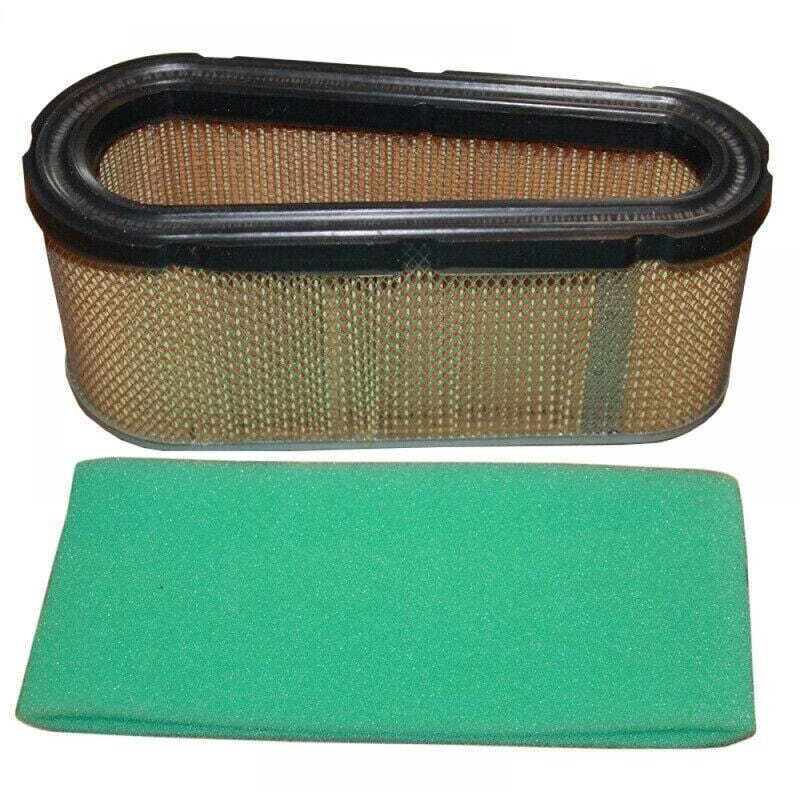 foto del prodotto dpzo kit filtro aria e prefiltro per tosaerba briggs stratton sostituisce 496894 493909 496894s
