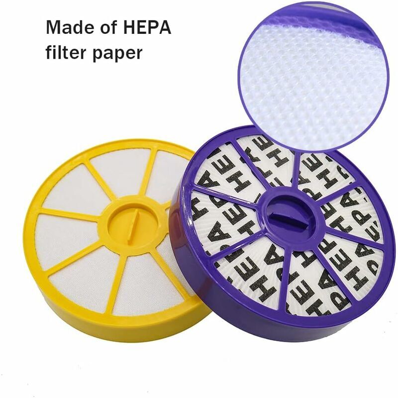 foto del prodotto dpzo kit filtro hepa anteriore e posteriore per dyson dc05 dc08 dc15 dc19 dc20 dc21 motore anteriore superiore inferiore sostituzione aspirapolvere