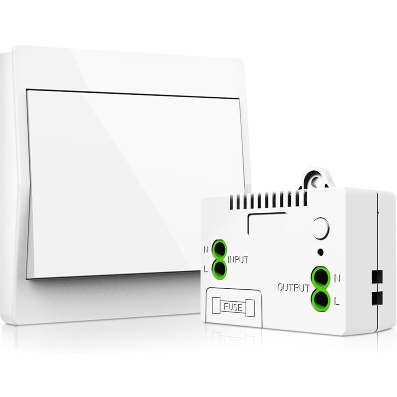foto del prodotto dpzo kit luci wireless ac90250v, senza batterie, con ricevitore, ip65 impermeabile, telecomando, autoalimentato, nessun cablaggio richiesto,