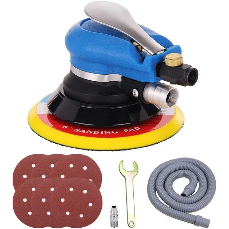 foto del prodotto dpzo levigatrice orbitale pneumatica eccentrica ad aria compressa con disco 150 mm 6