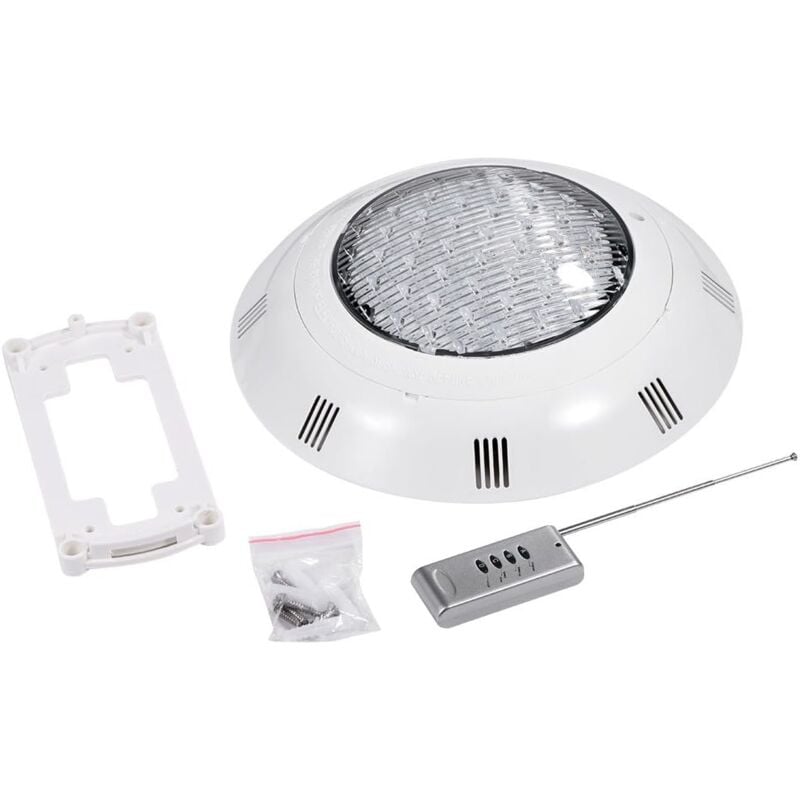 foto del prodotto dpzo luce led rgb sommergibile impermeabile da 35 w per piscina con telecomando, decorazione per piscina per feste