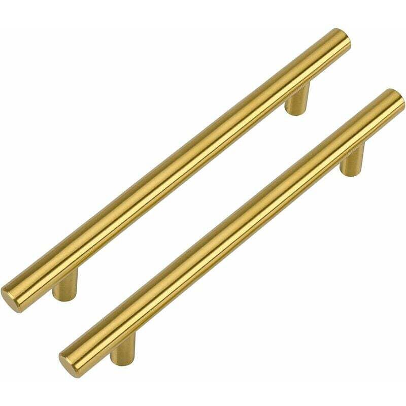 foto del prodotto dpzo maniglia in ottone per cucina, maniglia in ottone, maniglia per porta cucina, maniglia per cassetto in acciaio inox, maniglia in ottone da 128