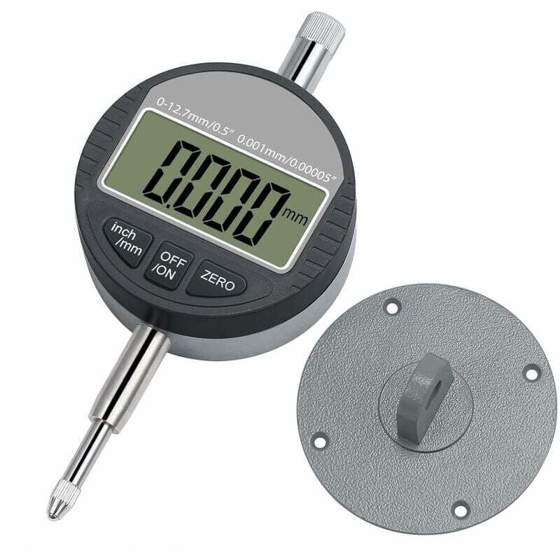 foto del prodotto dpzo micrometro digitale a led 0,001 mm 0,00005 indicatore digitale di precisione 0 12,7 mm 1 indicatore a quadrante elettronico indicatore