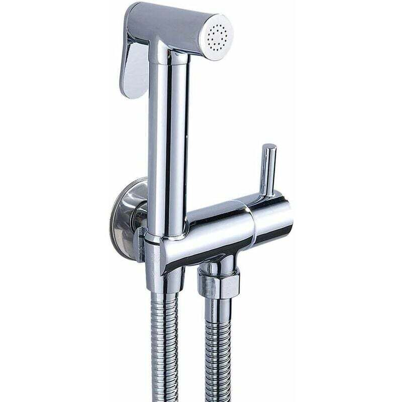 foto del prodotto dpzo miscelatore per doccia wc, doccetta termostatica in cromo antiscottatura wc, set doccetta bidet, deviatore doccia
