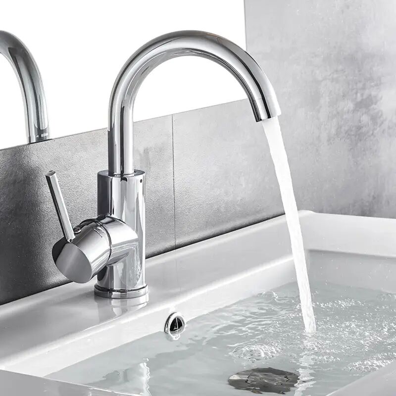 foto del prodotto dpzo miscelatore per lavabo girevole a 360 gradi rubinetto per lavabo con aeratore rimovibile