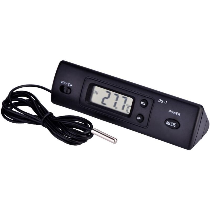 foto del prodotto dpzo misuratore di temperatura con display lcd digitale, termometro, sonda, regolatore di temperatura e umidit 