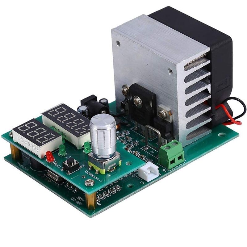 foto del prodotto dpzo modulo elettronico di carica a corrente costante tester di scarica della batteria multifunzionale 9,99 a 30 v 60 w
