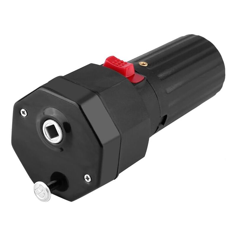 foto del prodotto dpzo motore per barbecue da 1,5 v a batteria , accessorio per staffa per arrosto per motore elettrico per barbecue nero, dimensioni del foro 6 x 6