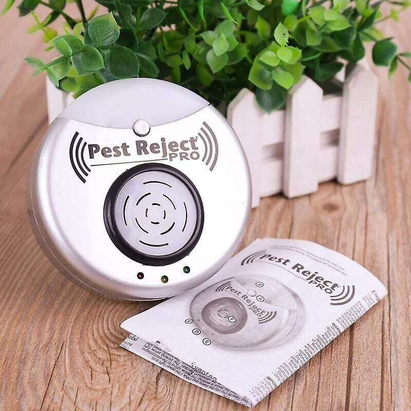 foto del prodotto dpzo pest reject pro repellente per zanzare a onde elettromagnetiche ultrasoniche per insetti e topi