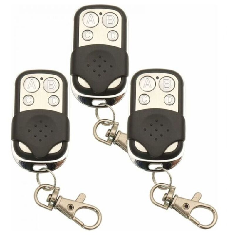 foto del prodotto dpzo pezzi 433,92 mhz universale wireless copia telecomando portachiavi trasmettitore rf per clonazione apriporta garage duplicatore 433 mhz