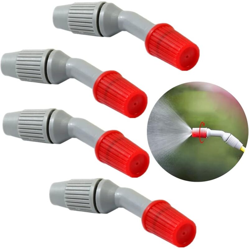 foto del prodotto dpzo pezzi ugelli spray in plastica, accessori per spruzzatori per irrigazione da giardino, parti di ricambio per spruzzatori, per irrigazione e