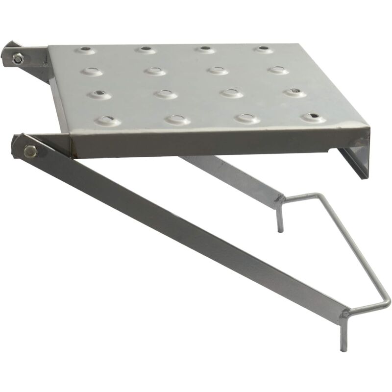 foto del prodotto dpzo piattaforma di lavoro, piattaforma di lavoro per utensili da scala ripiano di lavoro per tutte le scale supporta 180 kg