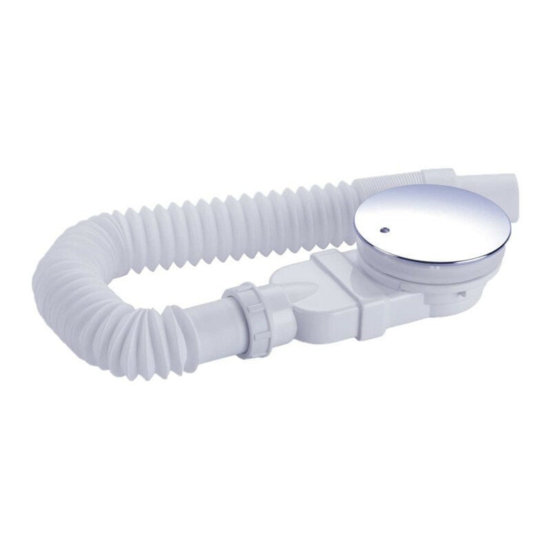 foto del prodotto dpzo piletta doccia extra piatta 90 mm kit foro scarico piatto doccia, piletta doccia con sistema antiodore, filtro per capelli, tubo flessibile