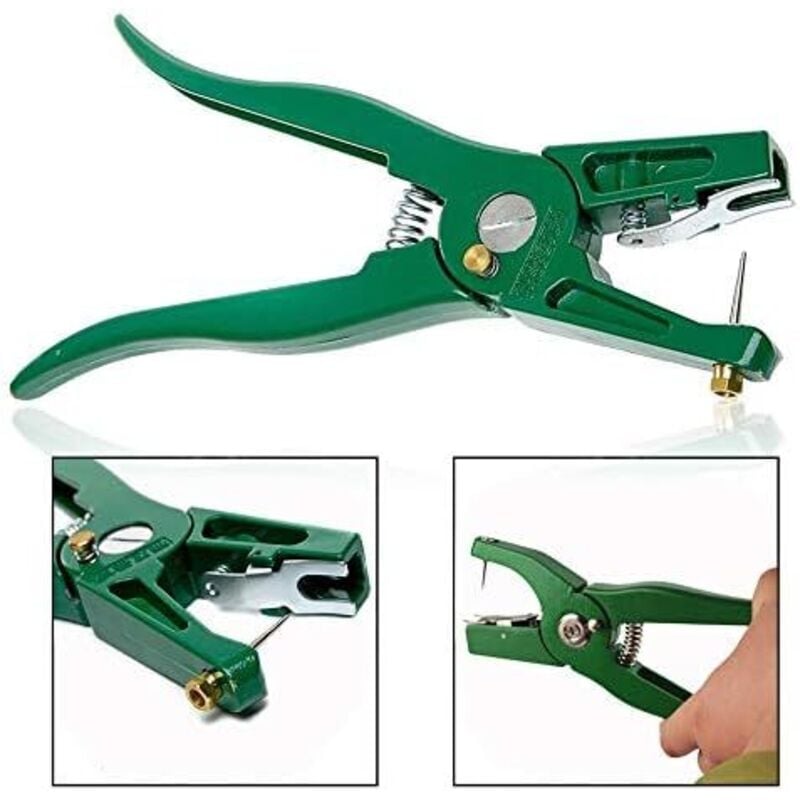 foto del prodotto dpzo pinza per marcatura auricolare da 1 pezzo, strumento per marcatura auricolare, per l installazione di suini, mucche e altri animali da