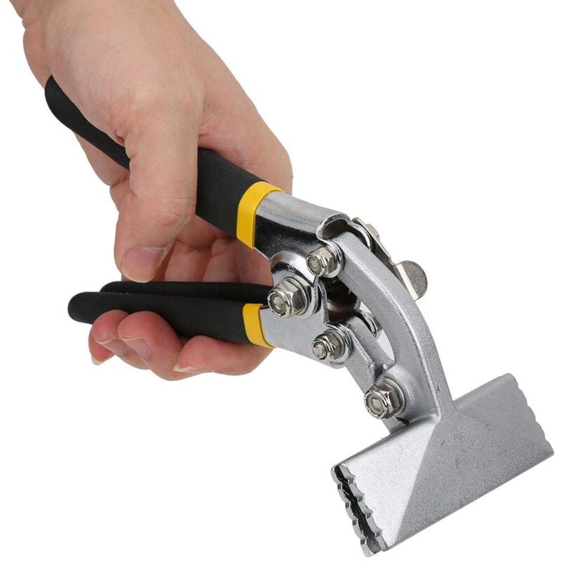 foto del prodotto dpzo pinza piegatrice manuale per lamiera, utensile manuale per piegatura lamiera