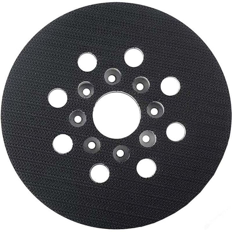 foto del prodotto dpzo platorello abrasivo da 125 mm compatibile con bosch gex 1251 ae, pex 220 a, pex 220 ae, skil 7402 7490