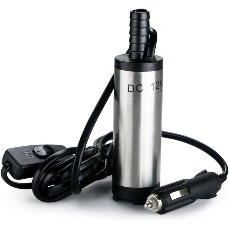 foto del prodotto dpzo pompa carburante 12v, pompa di sentina per auto, camper e applicazioni marine, trasferimento carburante