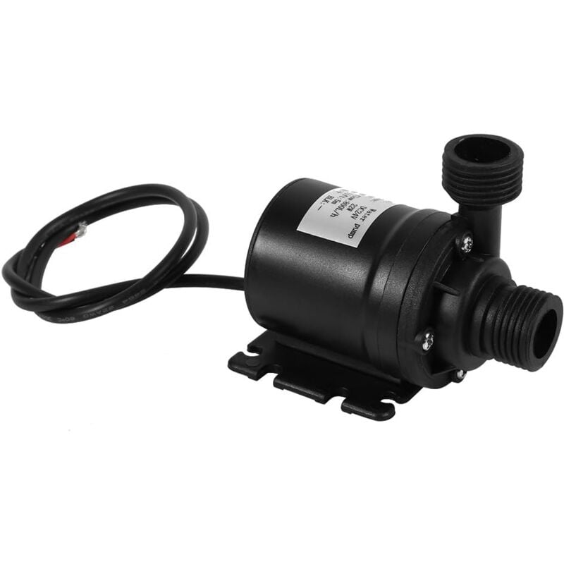 foto del prodotto dpzo pompa sommergibile per acqua 800l h 22w g 1 2 dc 24v per fontana, acquario, laghetto, piscina