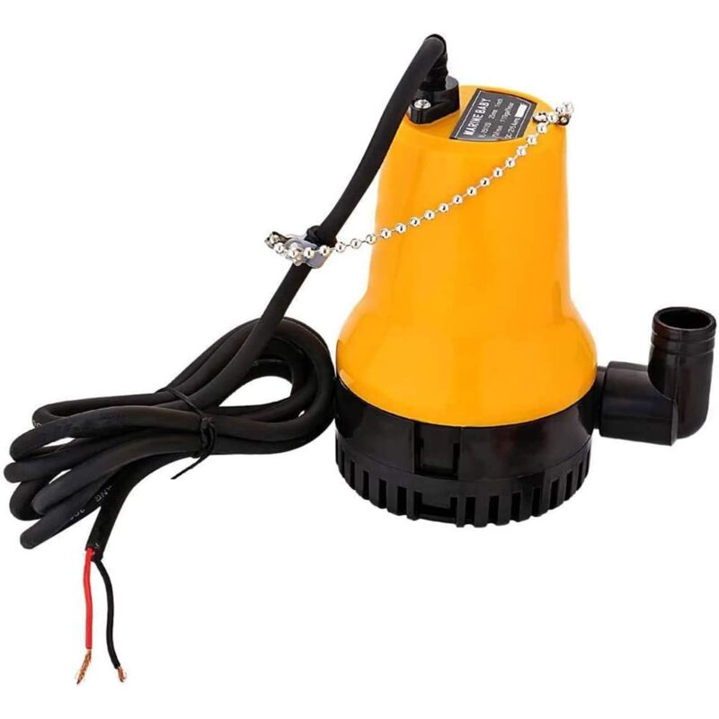 foto del prodotto dpzo pompa sommergibile per acqua clear dc 12v 50w 4200l h, piscina sporca, laghetto pulito, allagamento pulito