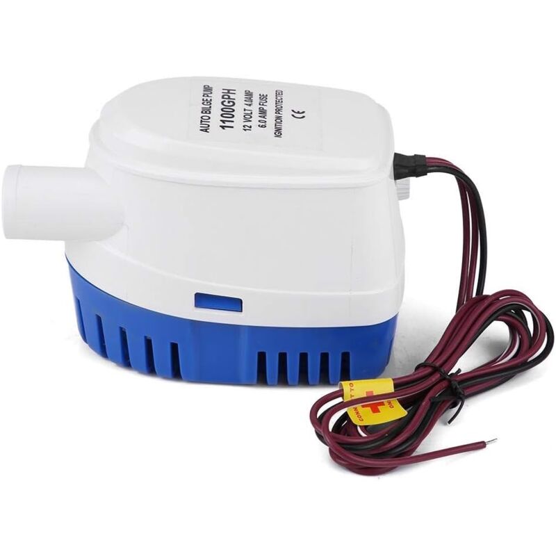 foto del prodotto dpzo pompe di sentina automatiche marine, pompa di sentina automatica da 12 v e 1100 gph, pompa di sentina automatica sommergibile, pompa di