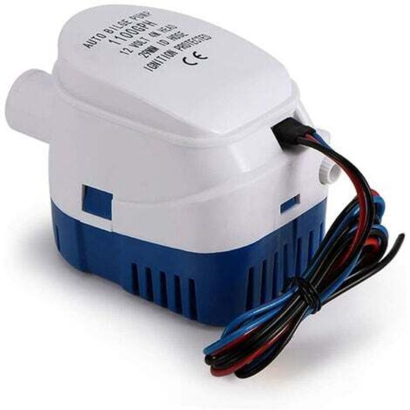 foto del prodotto dpzo pompe per laghetti, pompa automatica per laghetti 12 v 1100 gph, pompa sommergibile marina automatica per laghetti, pompa silenziosa per