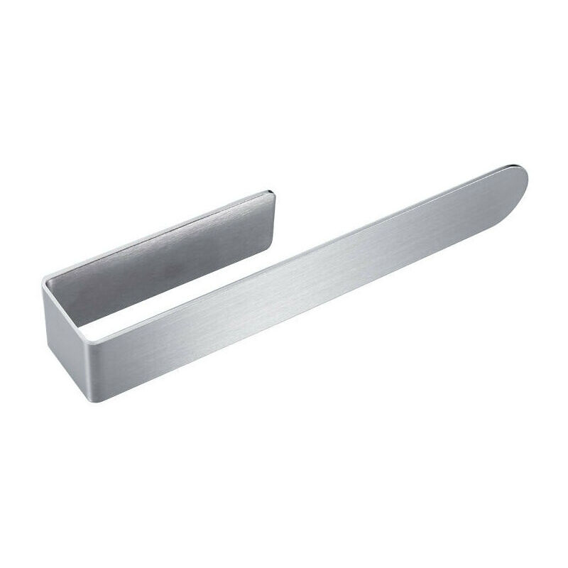 foto del prodotto dpzo portasciugamani adesivo da bagno, barra portasciugamani da parete impermeabile in acciaio inox senza foratura, portasciugamani per bagno e