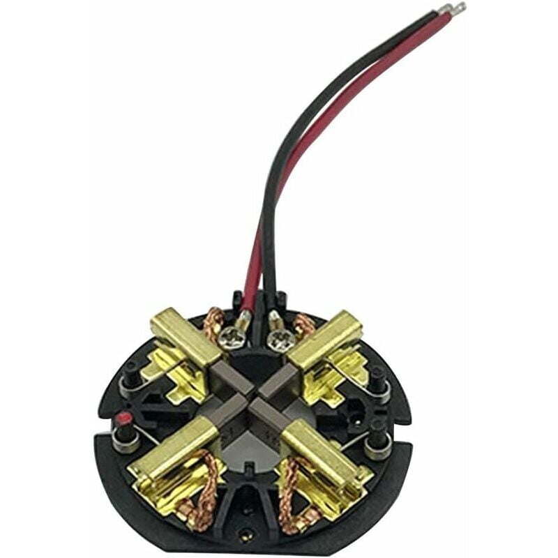 foto del prodotto dpzo portaspazzole in carbonio di ricambio per aeg milwaukee m18 18v m12 accessorio per trapano a percussione e avvitatore a percussione.