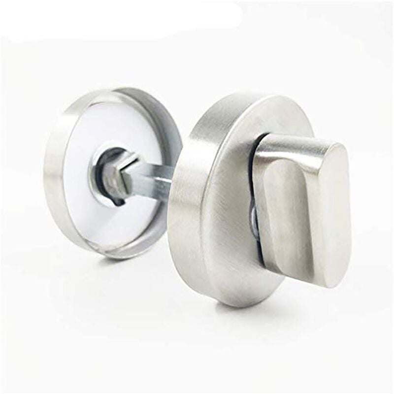 foto del prodotto dpzo rosetta di scarico wc con indicatore di presenza, acciaio inox v2a, opaco