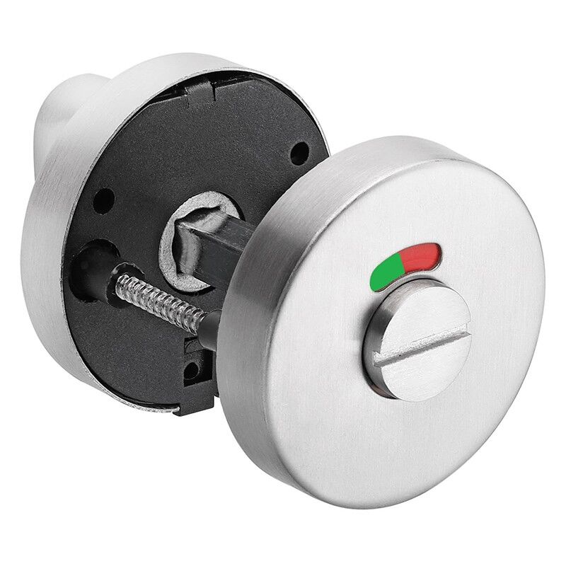 foto del prodotto dpzo rosetta per wc con indicatore di presenza, acciaio inox v2a, opaco