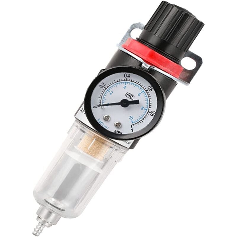 foto del prodotto dpzo separatore di acqua e olio per aria compressa, filtro con manometro e lubrificatore per utensili pneumatici